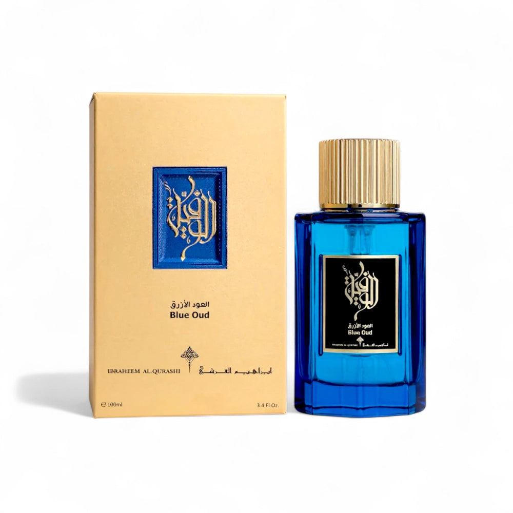 Blue Oud by Ibrahim Al Qurashi Eau De Parfum 100ml – Unisex Spray