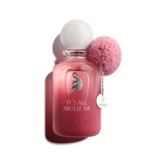 It's All About Me by Laverne Eau de Parfum 100ml for Women with black pepper, bergamot, orange, Damask rose, jasmine, and a modern musky base.