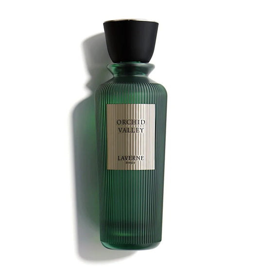 Orchid Valley by Laverne Eau de Parfum 200ml for Women with Italian bergamot, peach, mandarin, orange blossom, lily of the valley, musk, and guaiac wood.